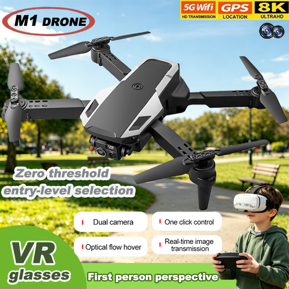 Drone Surveying - Foldable M1 VR Mini Drone RC