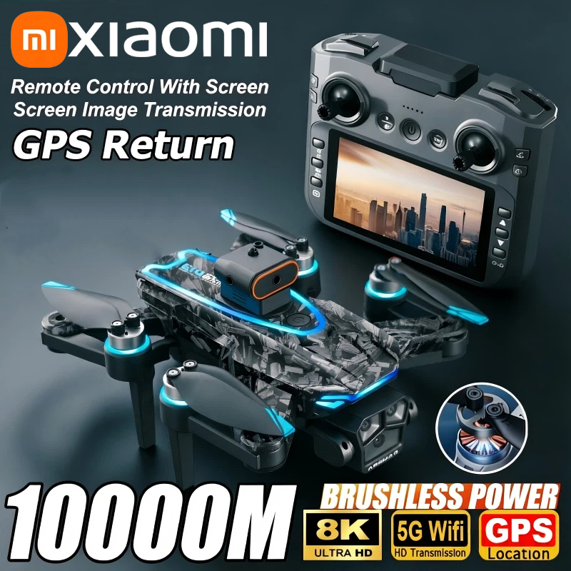 Drone Mapping - Xiaomi D13 GPS Drone 8K Triple-Camera