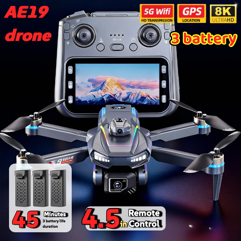 Drone Thermal Imaging - AE19 GPS Drone 4.3