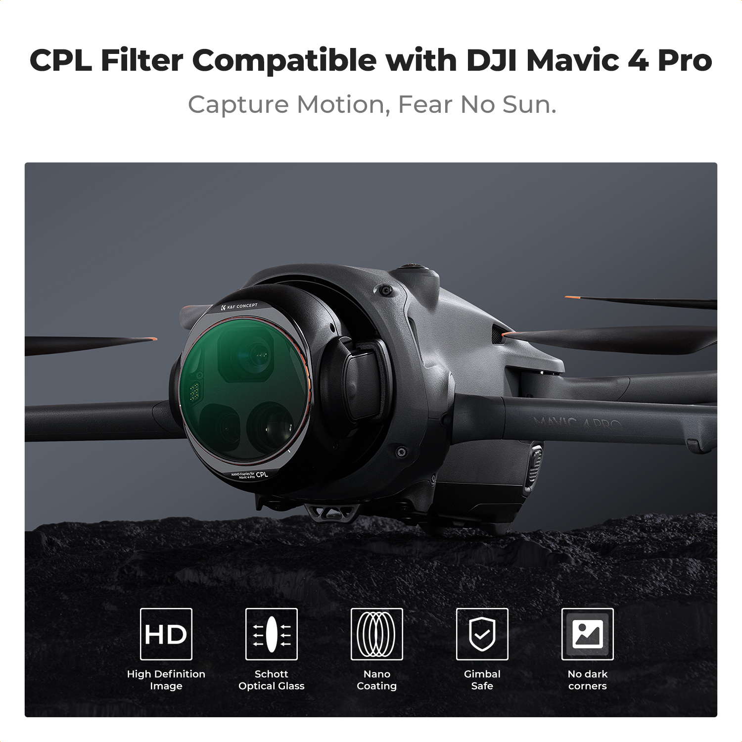 K&F CONCEPT Upgrade Circular P - Drone Ndvi avaliação e preço