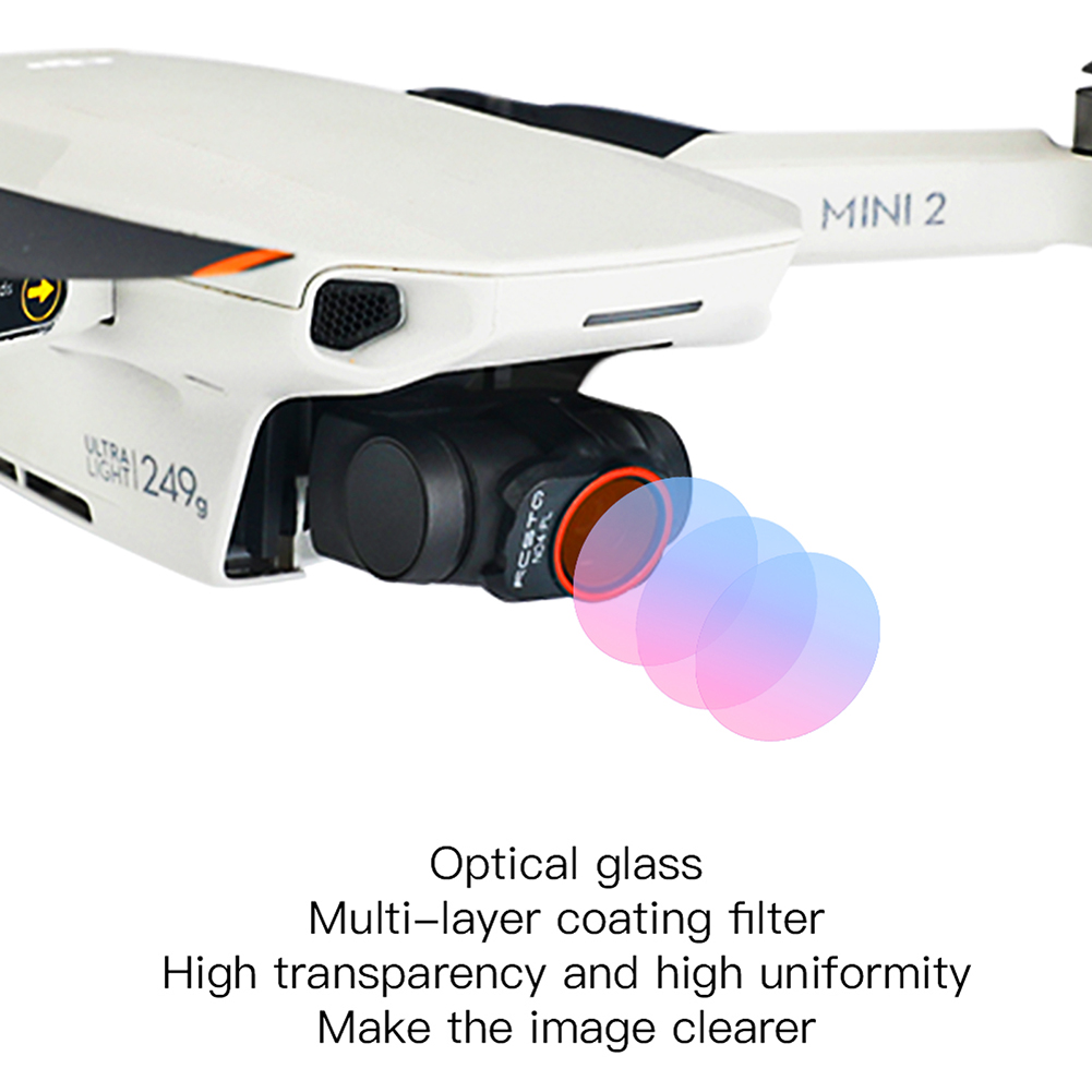 DJI Mini 2 Camera Lens Filter  - Drone Ndvi avaliação e preço