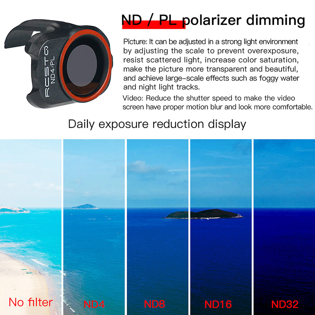 DJI Mini 2 Camera Lens Filter  - Drone Ndvi avaliação e preço