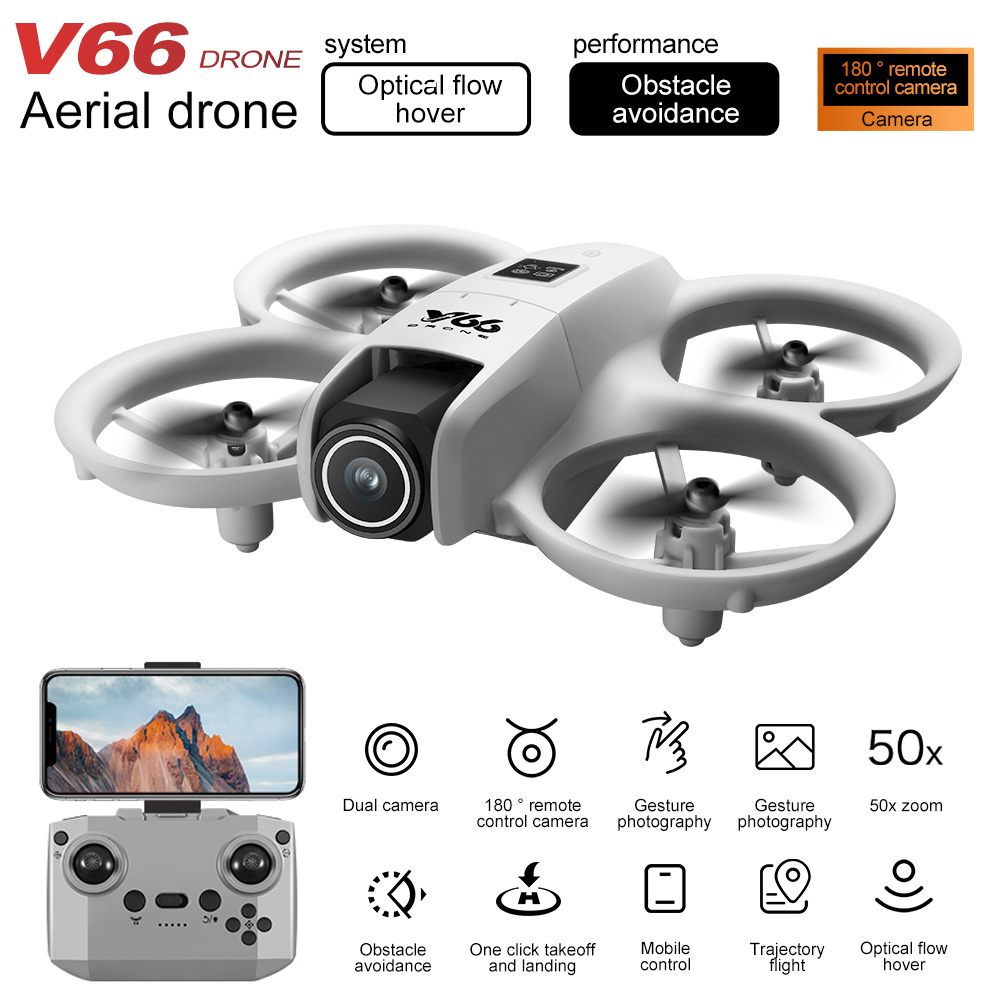 New V66 Mini Drone HD Camera 4 - Drone Surveying avaliação e preço