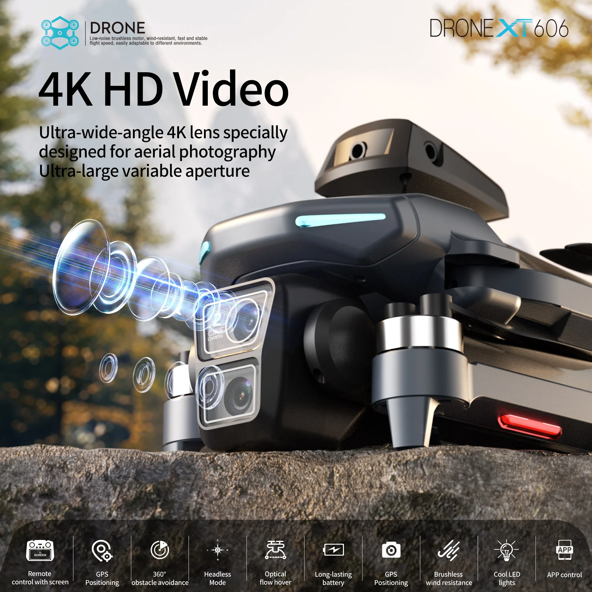 Lenovo XT606 Drone Professiona - Drone Multispectral avaliação e preço