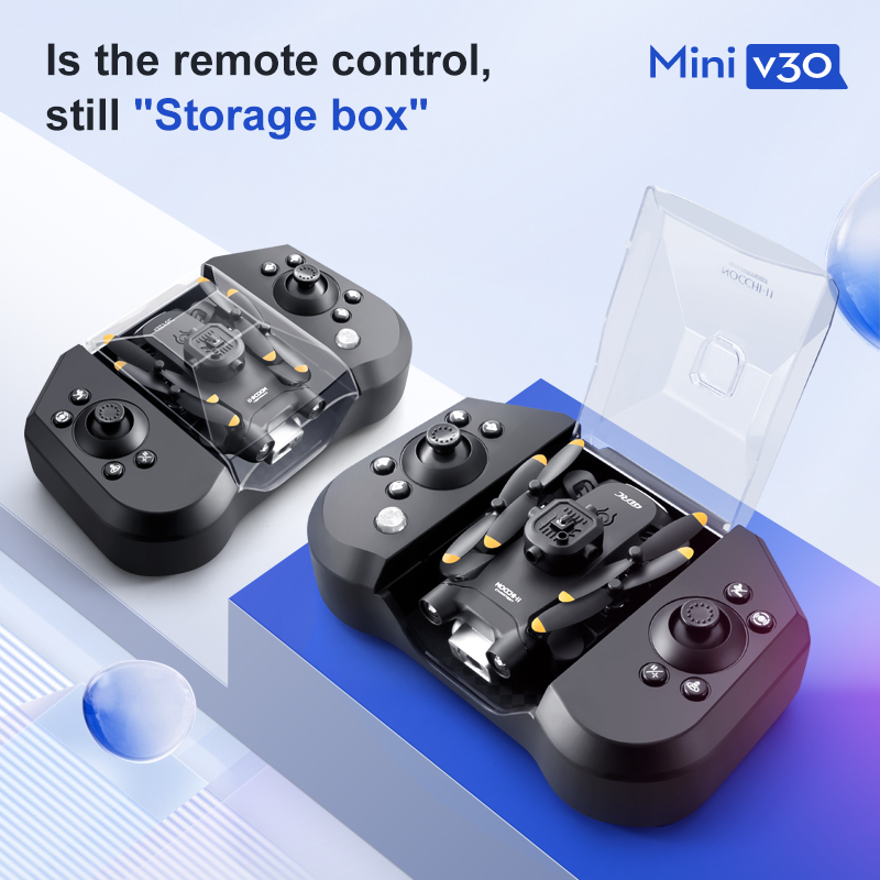 Mini V30 WiFi FPV Drone With 4 - Drone Video Production avaliação e preço