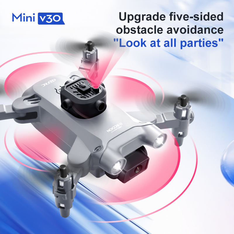Mini V30 WiFi FPV Drone With 4 - Drone Video Production avaliação e preço