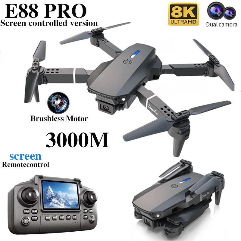Professional E88 PRO Drone wit - Drone Surveying avaliação e preço