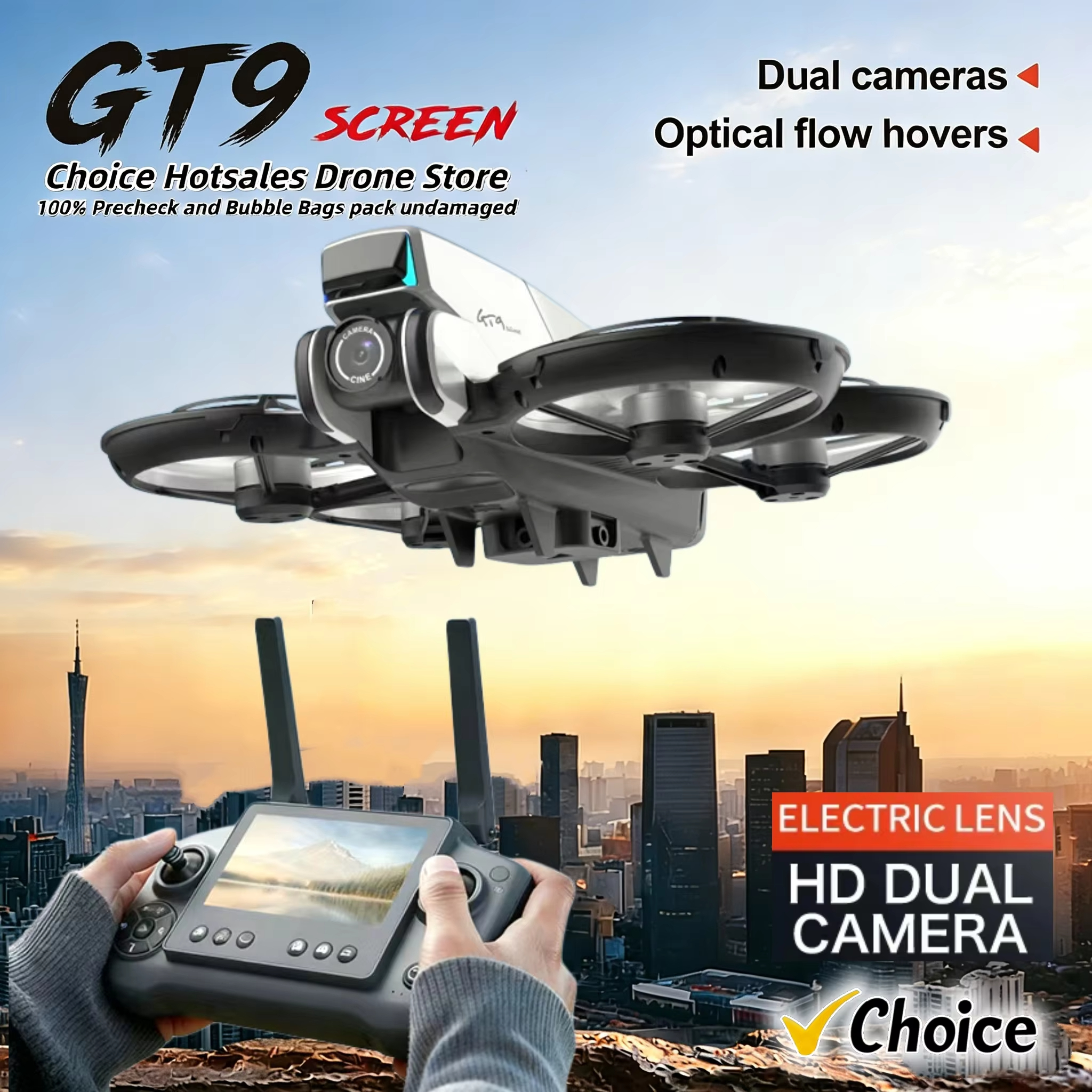 New GT9 Drone Professional aer - Drone Multispectral avaliação e preço