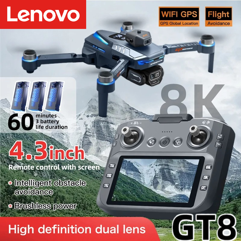 Lenovo GT8 Drone 8K Profession - Drone Surveying avaliação e preço