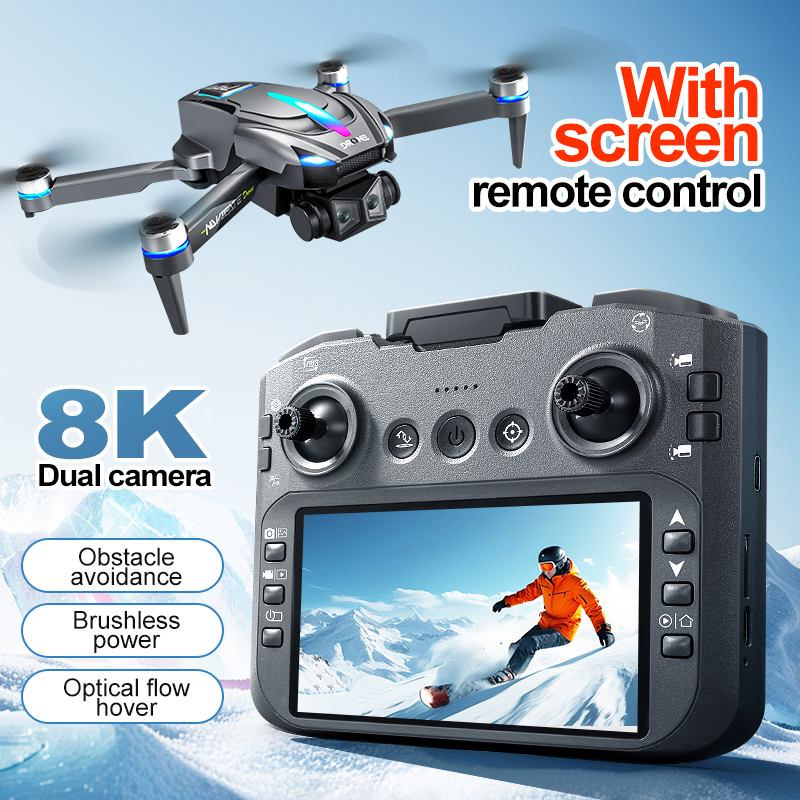 New P29 Drone 8K ESC HD Dual C - Drone Video Production avaliação e preço