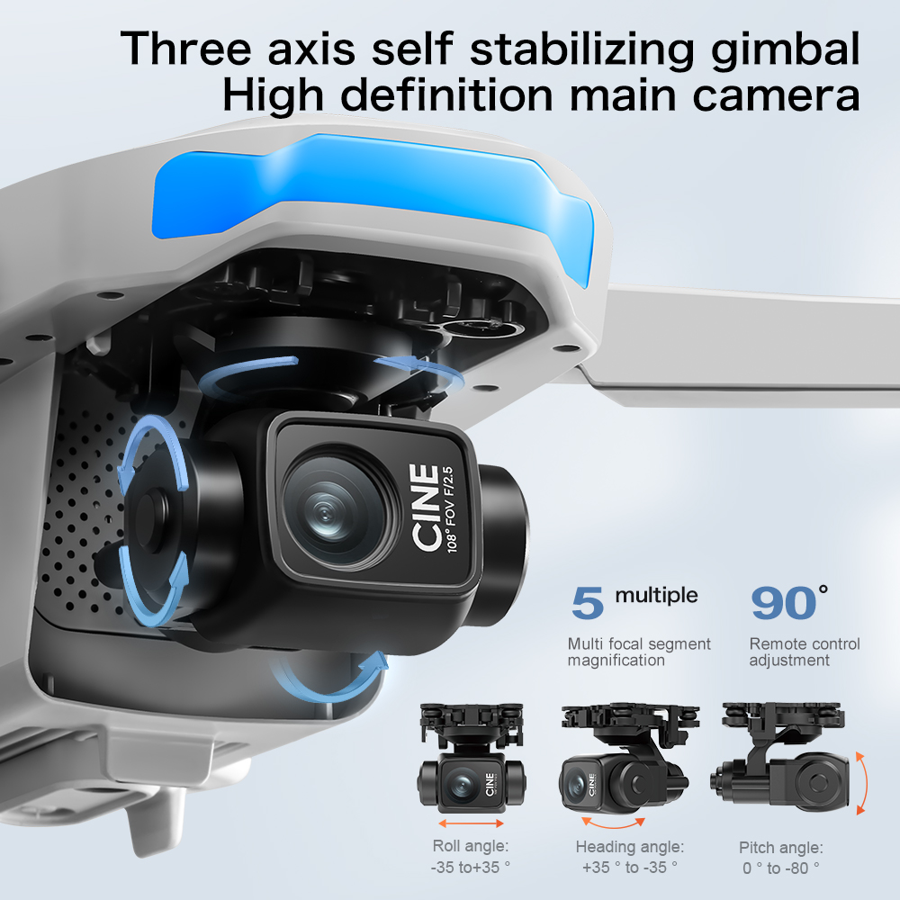 S-X1 MAX GPS Drone with 3-Axis - Drone Multispectral avaliação e preço
