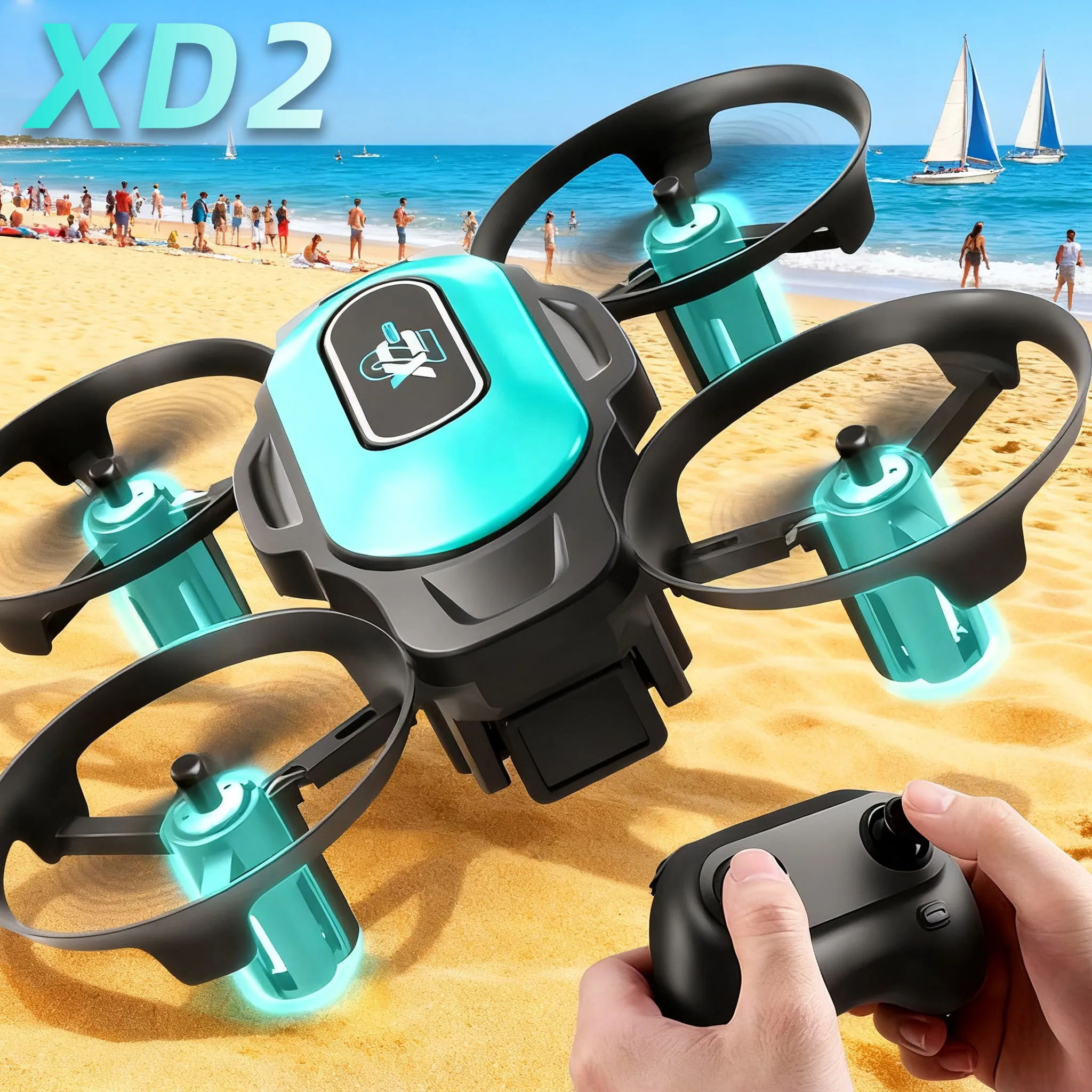 XD2 Mini Drone, 360° Stunt Fli - Drone Video Production avaliação e preço