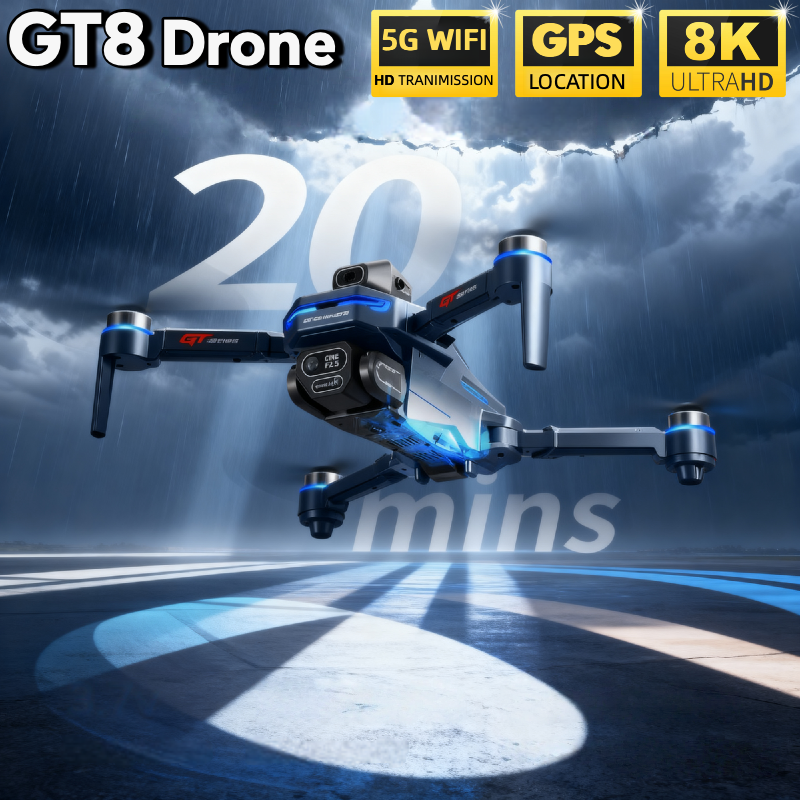 For Genuine GT8 Drone 4K Profe - Drone Thermal Imaging avaliação e preço