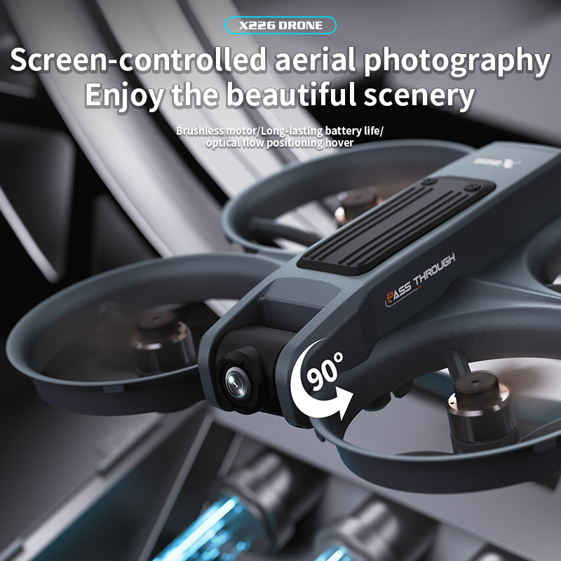 NEW X226 RC Drone 2.4G 5G WIFI - Drone Surveying avaliação e preço