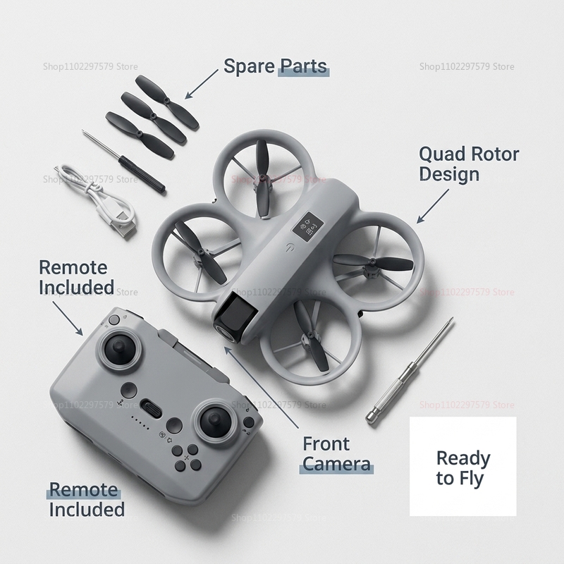 Mini Drone with 8K HD Camera F - Drone Video Production avaliação e preço