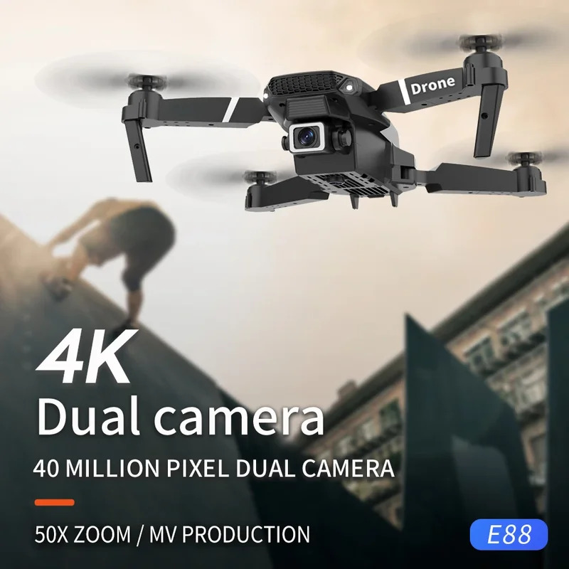E88 ProIntelligent Folding Dro - Drone Aerial Photography avaliação e preço