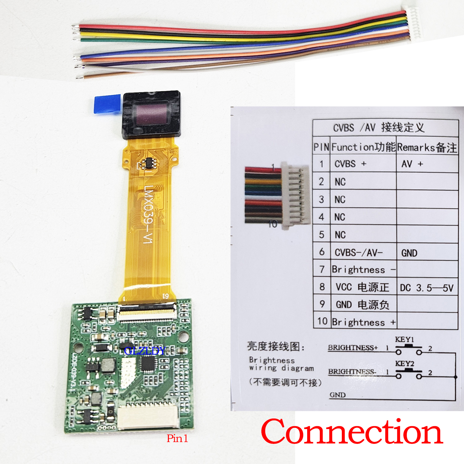 0.39 Inch OLED Display Viewfin - Drone Thermal Imaging avaliação e preço
