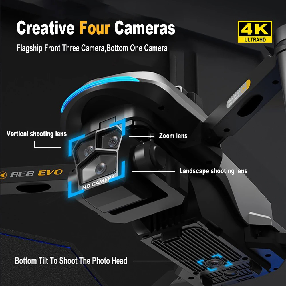 AE8 EVO Drone 4K Professional  - Drone Surveying avaliação e preço