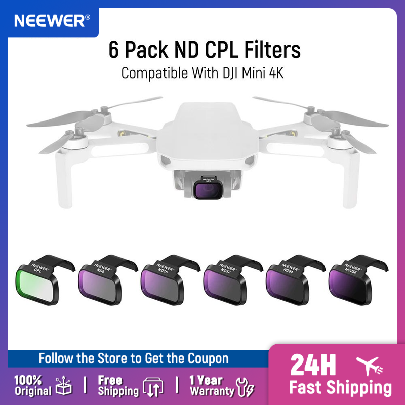 NEEWER 6 Pack ND CPL Filters F - Drone Ndvi avaliação e preço