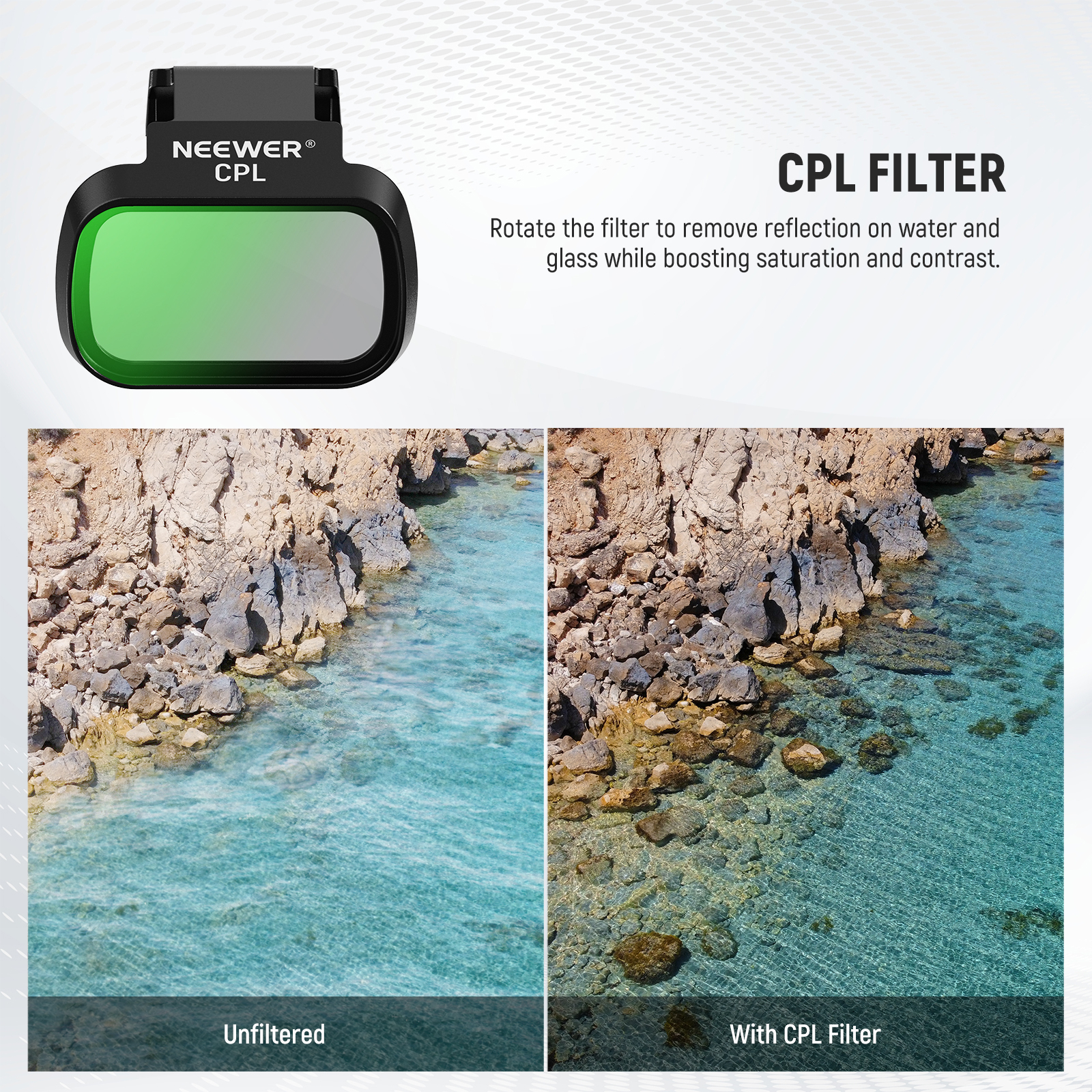 NEEWER 6 Pack ND CPL Filters F - Drone Ndvi avaliação e preço
