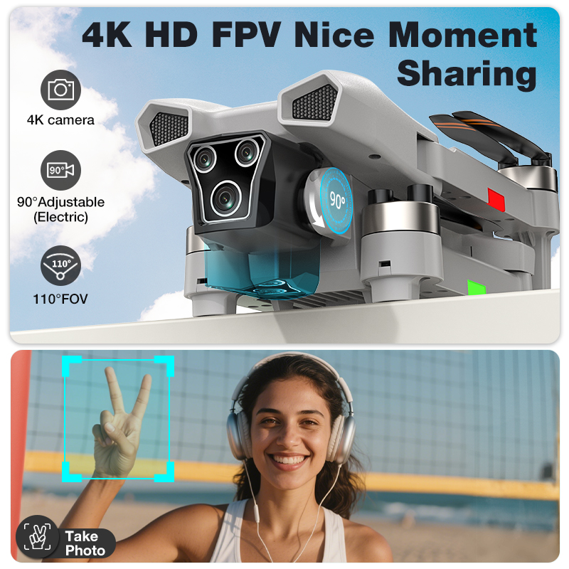 NEW Hot L017 Pro Drone Brushle - Drone Surveying avaliação e preço