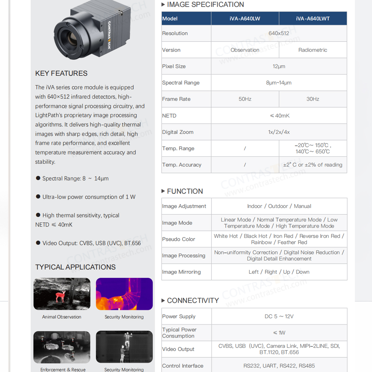 640x512 LWIR Thermal Imaging M - Drone Thermal Imaging avaliação e preço