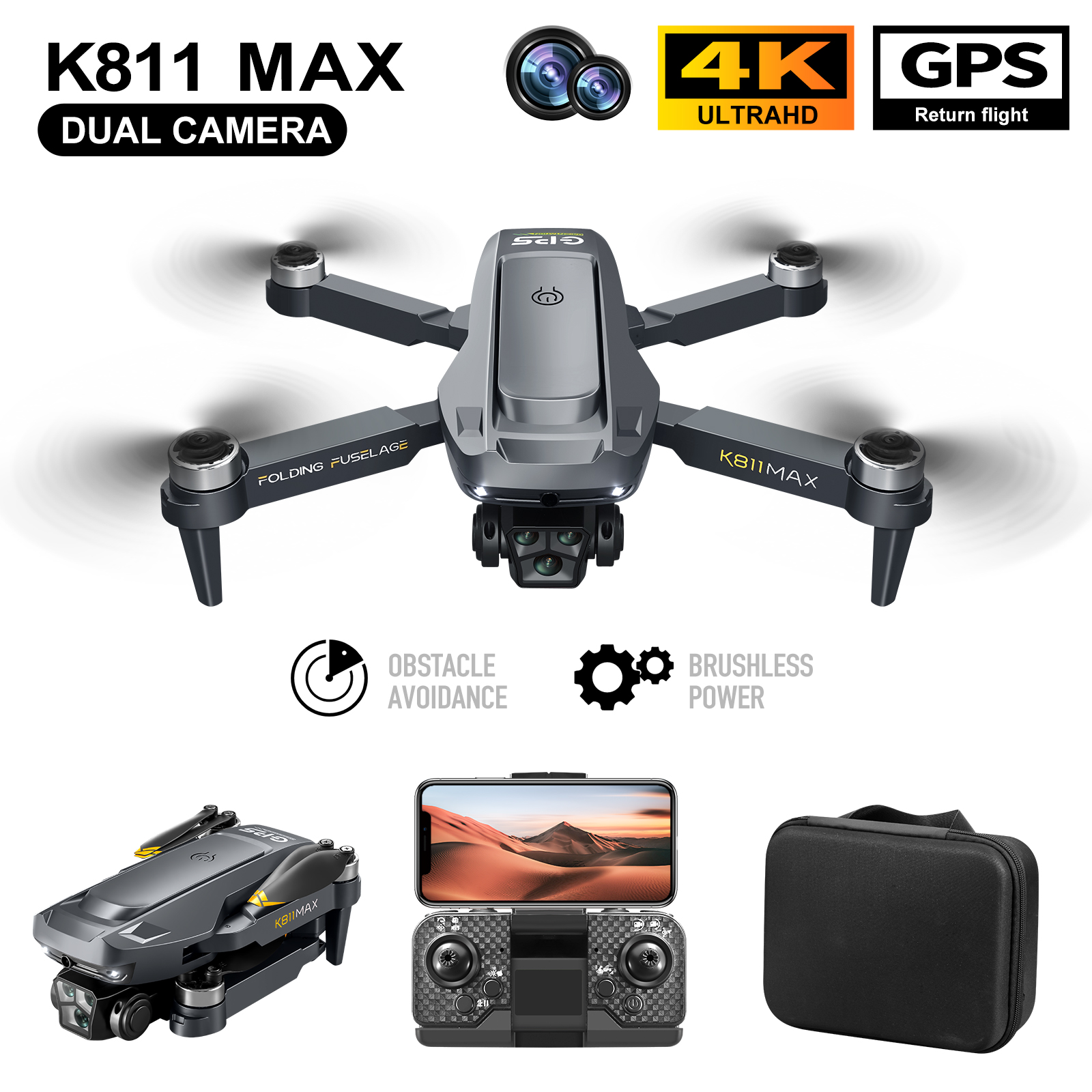 K811MAX Quadcopter Drone: Brus - Drone Mapping avaliação e preço