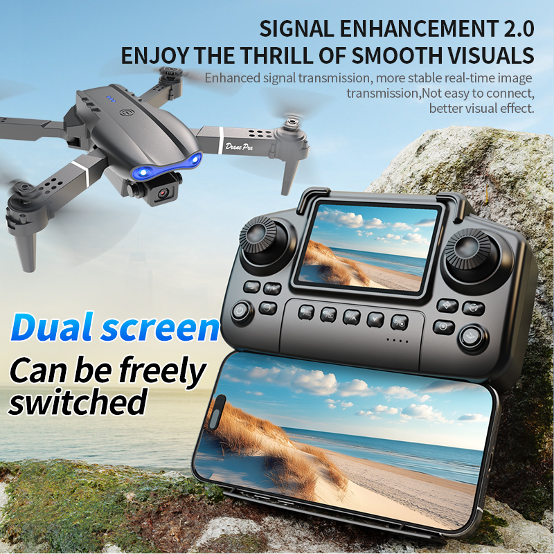 E99 PRO Drone Screen Control A - Drone Lidar avaliação e preço